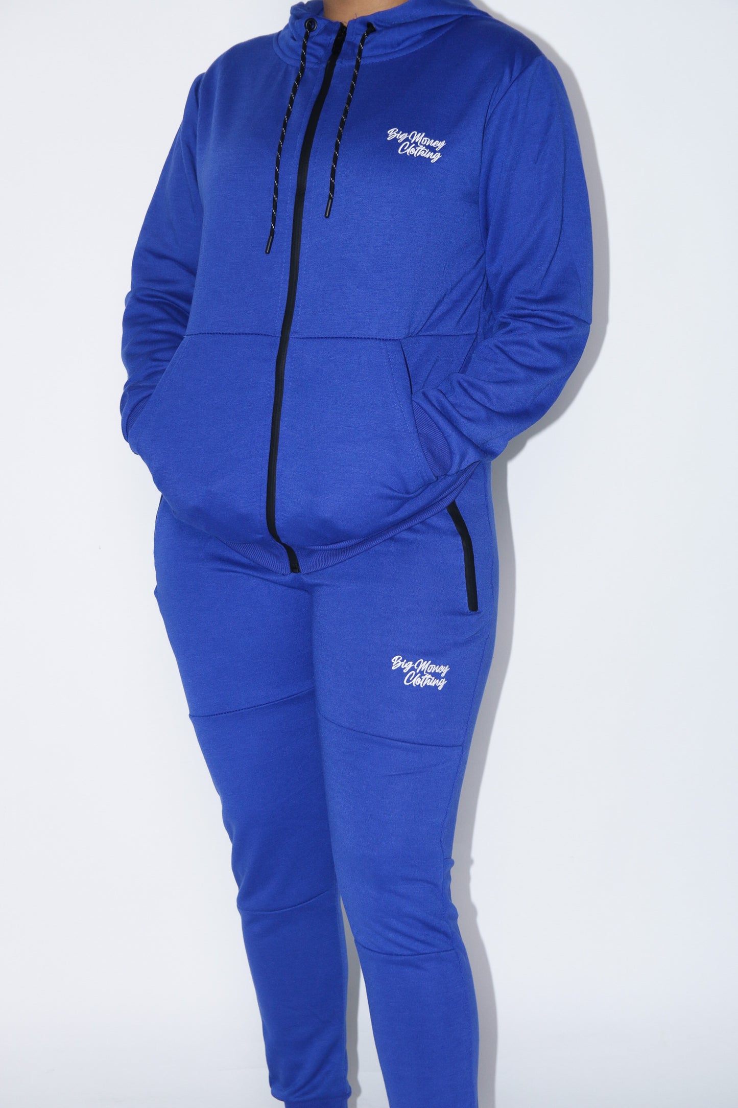 "Nipsey Blue" BigMoney Fleece Tracksuit