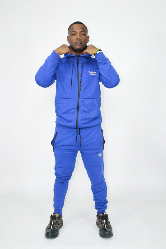 "Nipsey Blue" BigMoney Fleece Tracksuit