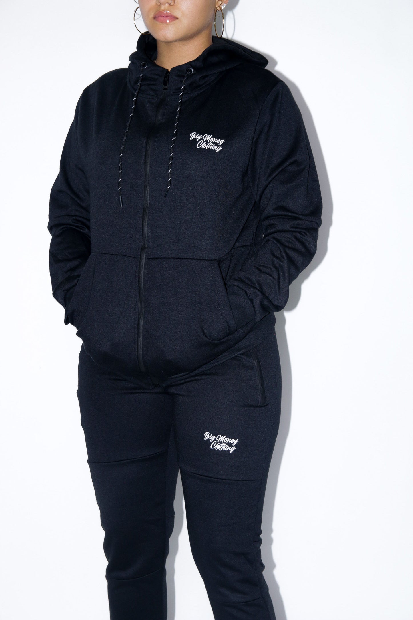 "Black" Fleece BigMoney Tracksuit